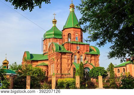 Intercession Church In Kamiani Potoky Village Near Kremenchug, Ukraine