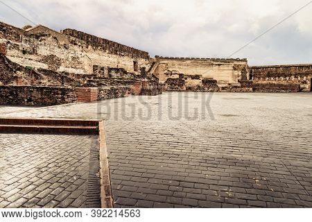 Fuengirola, Malaga, Spain - January 25, 2020: Sohail Castle, Historical Fortification For Coastal De