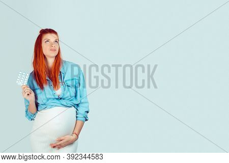 I Don't Like To Take Pills Or Supliments During Pregnancy, I Am Skeptical About It. Casual Redhead G