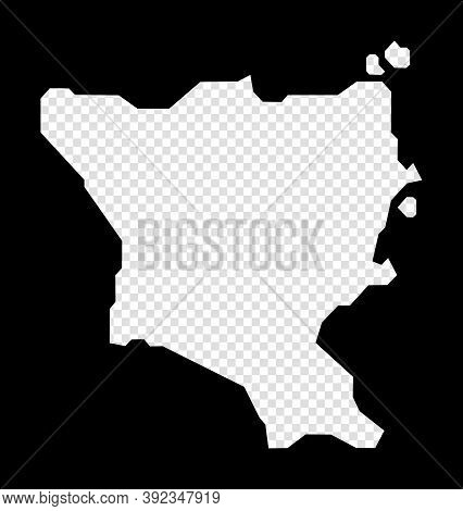 Stencil Map Of Green Island, Taiwan. Simple And Minimal Transparent Map Of Green Island, Taiwan. Bla