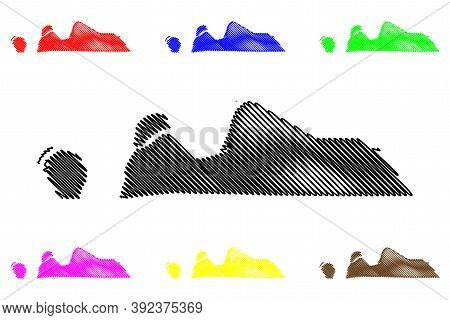 Fulton County, Kentucky (u.s. County, United States Of America, Usa, U.s., Us) Map Vector Illustrati