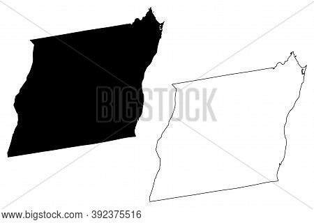 Albany County, New York State (u.s. County, United States Of America, Usa, U.s., Us) Map Vector Illu