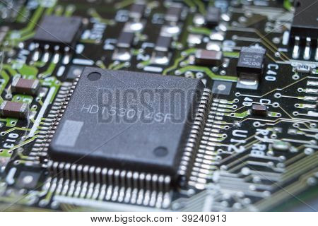 Electronic Circuit Chip On Board