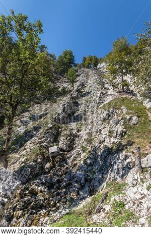 The Sources Of The Saine From Jura In France