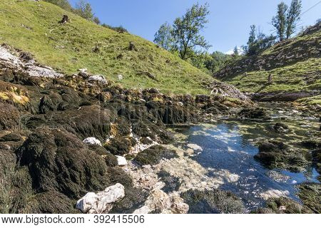 The Sources Of The Saine From Jura In France