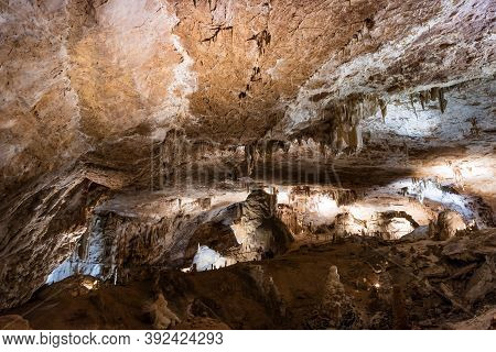 Beautiful Jura Natural Underground Caves In France