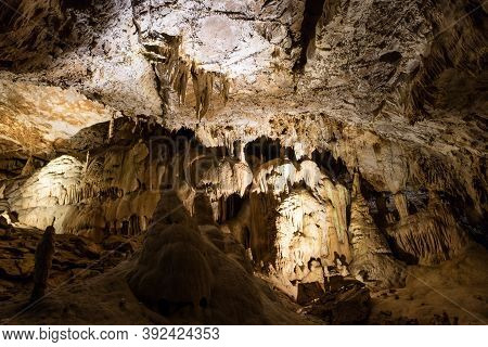 Beautiful Jura Natural Underground Caves In France
