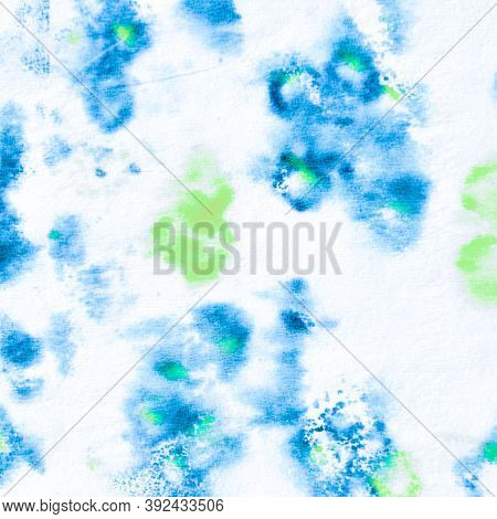 Snake Skin Pattern. Grunge Effect Fabric Ornament. Cobra Leather Wild Print. Blue Color. Wild Zoo Il
