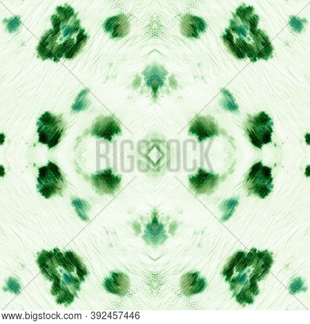 Leopard Print. Trendy Zoo Jungle Skin Ornament. Exotic Handdrawn Texture Design. Blue And White Colo