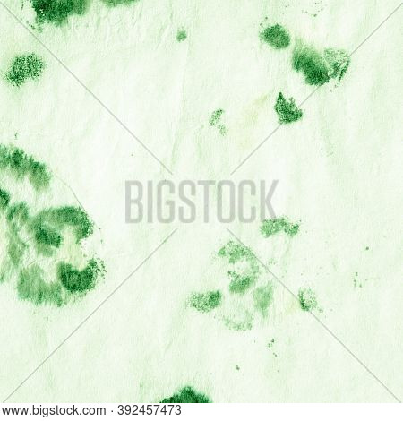 Animal Print. Trendy Zoo African Surface Print. Handmade Exotic Textile Design. Green Color. Artisti