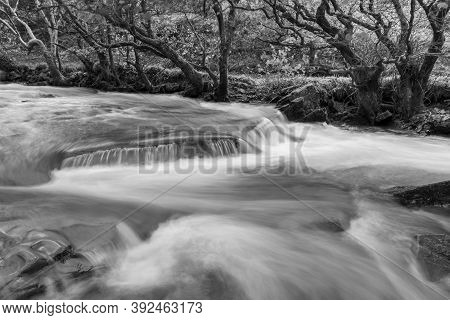 Heddons Mouth In Exmoor National Park