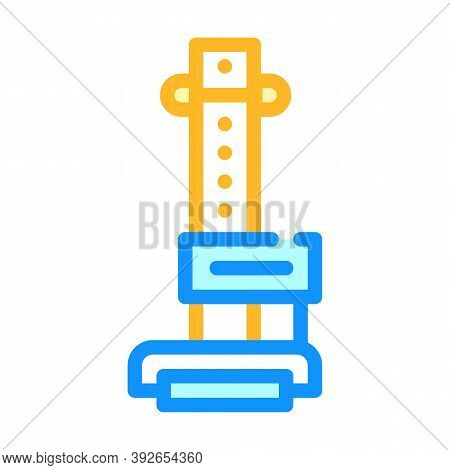 Anthropometry Tool Color Icon Vector Illustration Sign