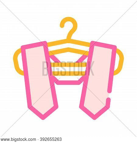 Graduation Stole Color Icon Vector Illustration Sign