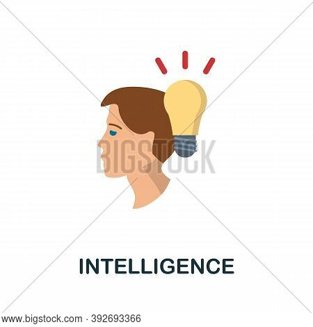 Intelligence Icon. Simple Element From Creativity Collection. Creative Intelligence Icon For Web Des