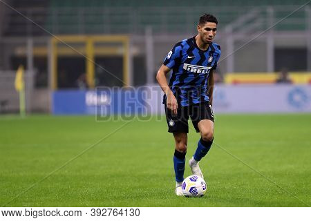 Torino, Italy. 31th November 2020. Achraf Hakimi Of Fc Internazionale During The Serie A Match Betwe