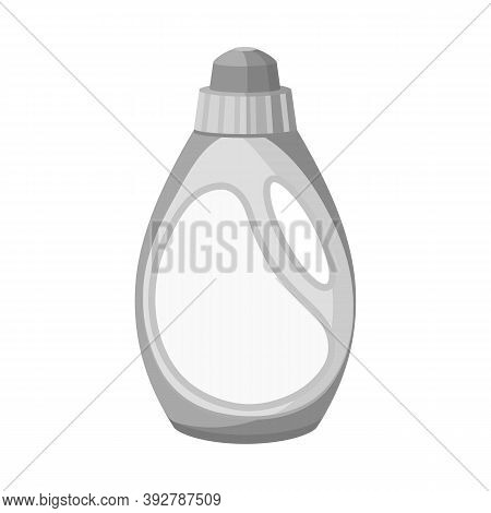 Vector Design Of Bottle And Plastic Logo. Graphic Of Bottle And Beverage Vector Icon For Stock.