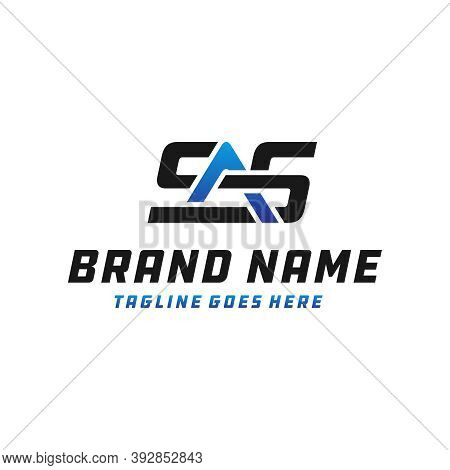 Industrial Business Logo Design Letter Sas Or Brand