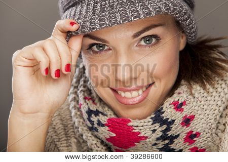 Vinter pige