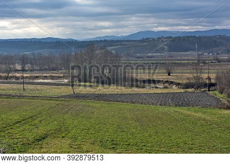 Jadar River Valley In Serbia