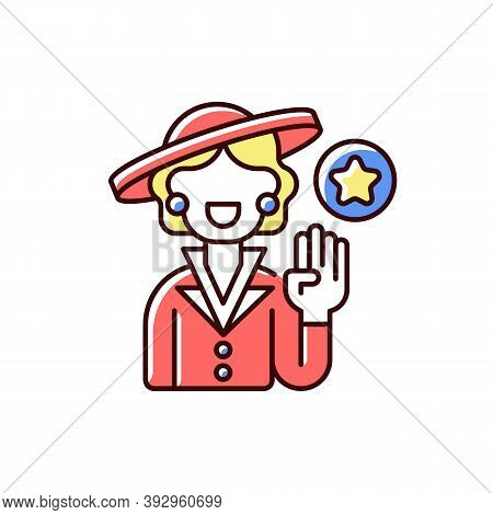 First Lady Rgb Color Icon. Political Figure. Unofficial Title. Husband Presidency. Role In Public Se