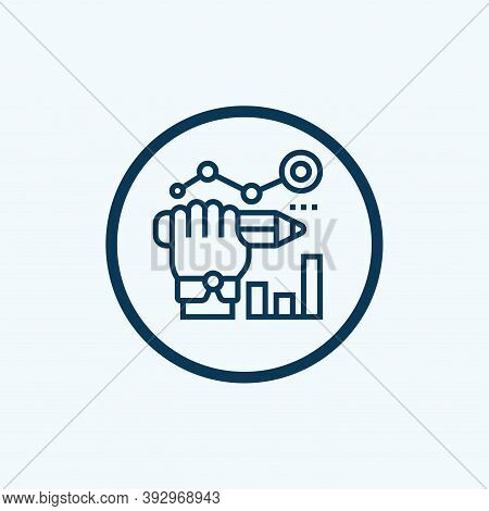 Artificial Intelligence Icon Isolated On White Background From Artificial Intelligence Collection. A