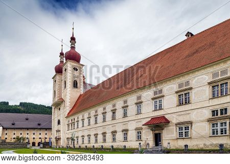 St. Lambrecht's Abbey Is A Benedictine Monastery In Styria, Austria.