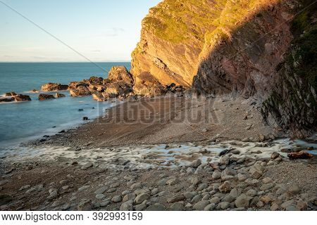Heddons Mouth In Exmoor National Park