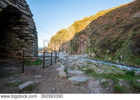 Heddons Mouth In Exmoor National Park