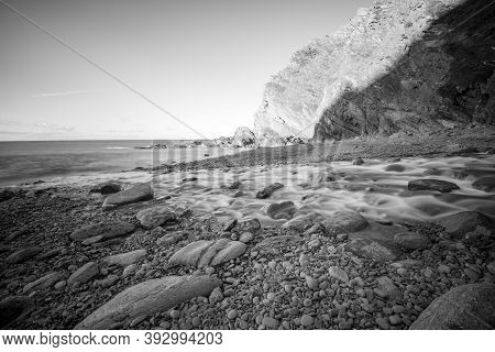 Heddons Mouth In Exmoor National Park