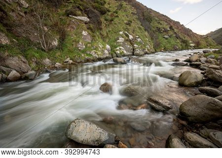 Heddons Mouth In Exmoor National Park