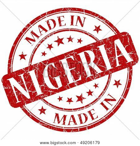 Made In Nigeria Stamp