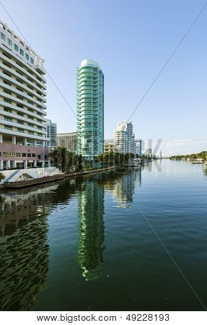Luxury Houses And Condos At The Canal In Miami