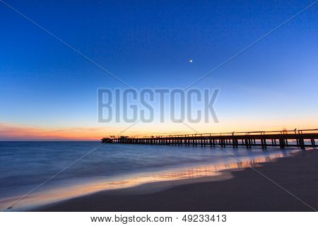 beach early