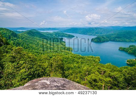 Scenery Around Lake Jocasse Gorge