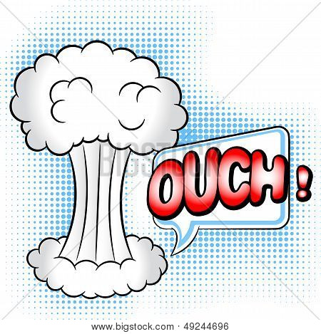Speech Bubble Ouch
