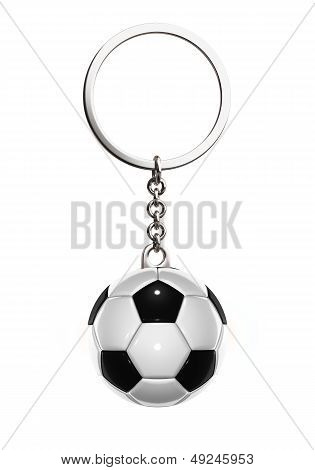 Keychain With soccer ball