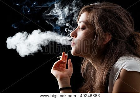 Smoking Woman