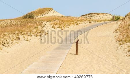 Road To Dune Nagliu, Curonian Spit, Lithuania