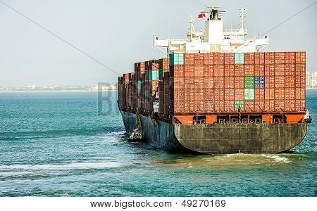 Container ship