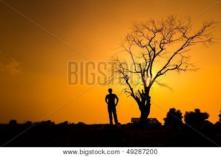 waiting sunset II