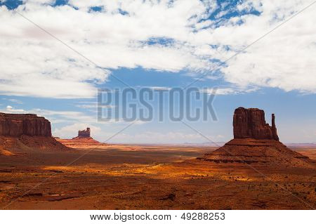 Famous Monument Valley In Usa