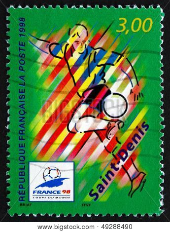 Postage Stamp France 1998 1998 World Cup Soccer Championships