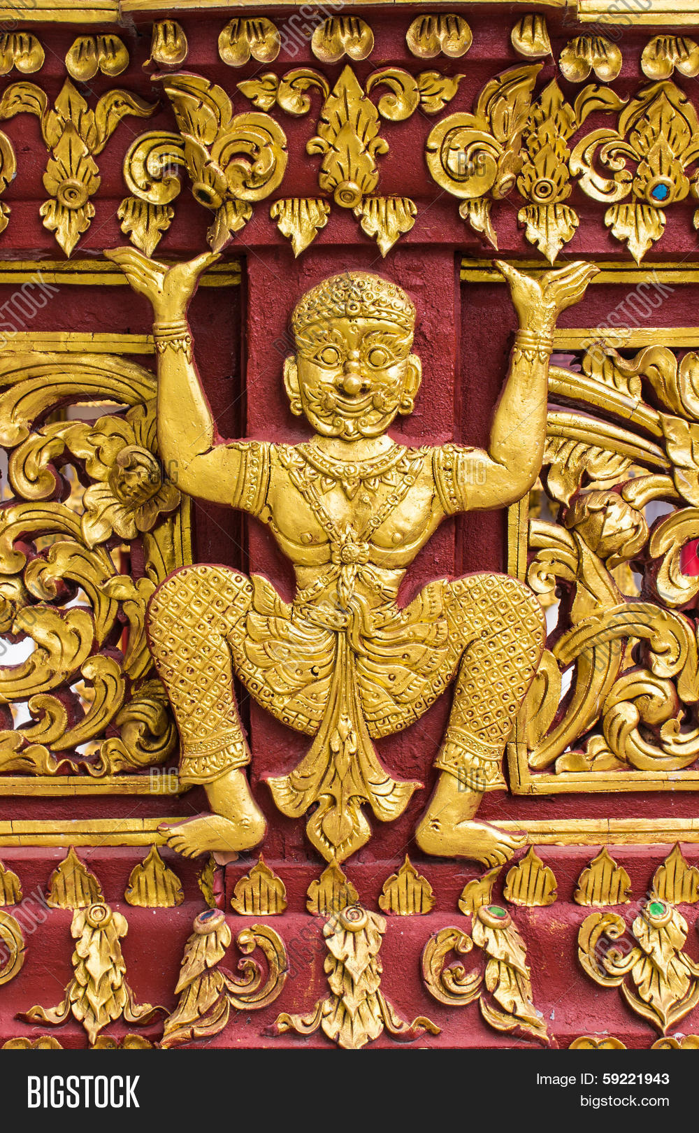 Thai Giant Statue On Image & Photo (Free Trial) Bigstock