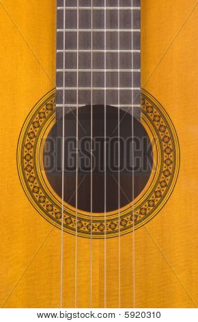 klassische Guitarre sound Loch