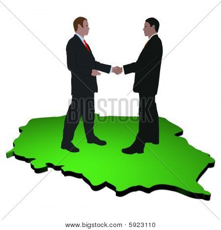 Encontro de negócios polonês