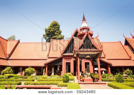 The National Museum Of Cambodia (sala Rachana) Phnom Penh, Cambodia.