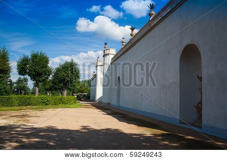 Garden Park In Dobris