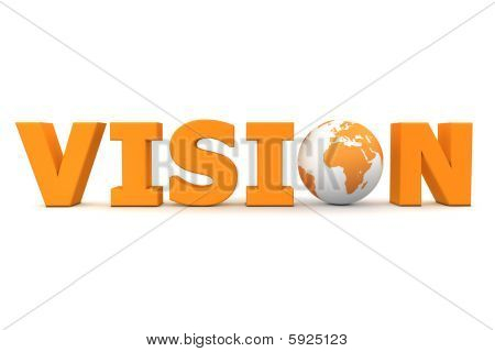 Vision Welt orange