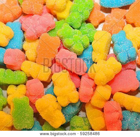 (assorted jelly) candy, confectionery