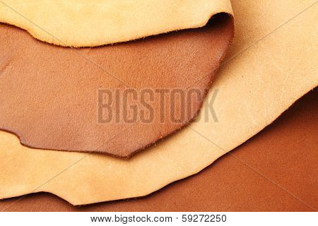 Leather pieces